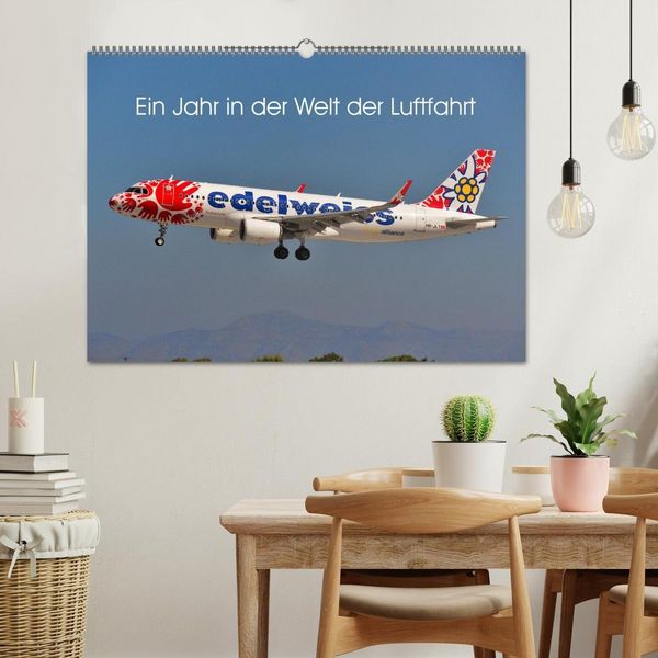 Produktbild: Ein Jahr in der Welt der Luftfahrt (Wandkalender 2026 DIN A2 quer), CALVENDO Monatskalender