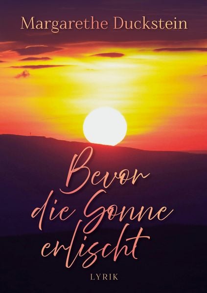 Produktbild: Bevor die Sonne erlischt
