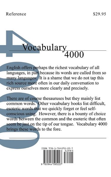 Produktbild: Vocabulary 4000