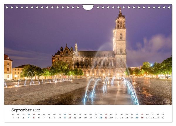Produktbild: Typisch Magdeburg (Wandkalender 2027 DIN A4 quer), CALVENDO Monatskalender