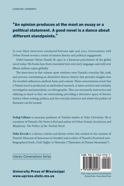 Produktbild: Conversations with Orhan Pamuk
