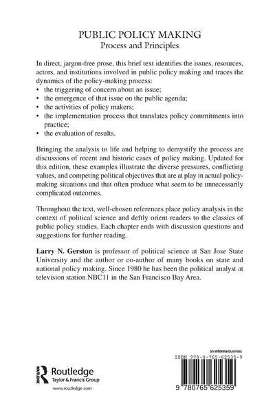 Produktbild: Public Policy Making