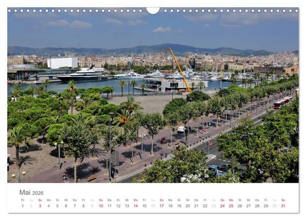 Produktbild: Barcelona im Auge der Kamera (Wandkalender 2026 DIN A3 quer), CALVENDO Monatskalender