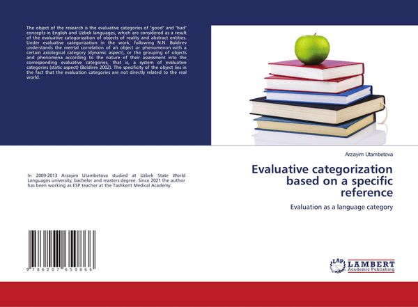 Produktbild: Evaluative categorization based on a specific reference