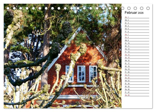 Produktbild: Travem&uuml;nder Durchblicke (Tischkalender 2026 DIN A5 quer), CALVENDO Monatskalender