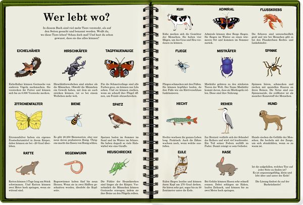 Produktbild: WimmelSuchBuch: Tiere &uuml;ber und unter der Erde (Buchbonus)