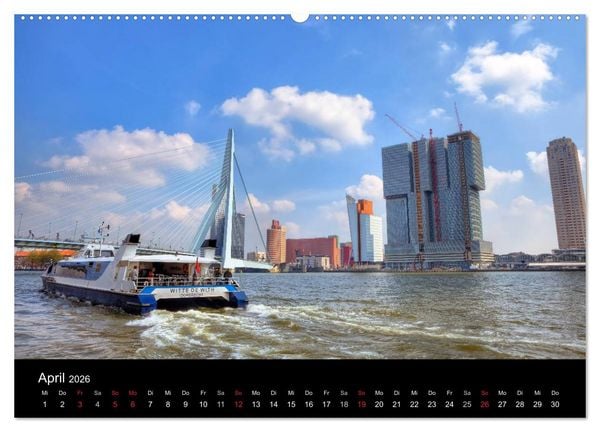 Produktbild: Die Niederlande (hochwertiger Premium Wandkalender 2026 DIN A2 quer), Kunstdruck in Hochglanz