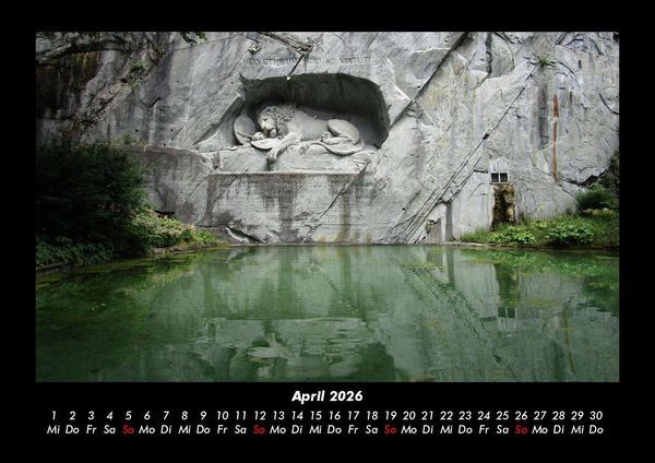 Produktbild: Die Seen der Erde 2026 Fotokalender DIN A3