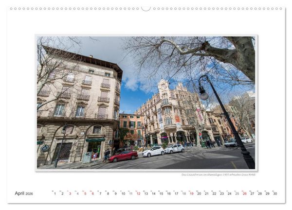 Produktbild: Emotionale Momente: Palma de Mallorca (Wandkalender 2026 DIN A2 quer), CALVENDO Monatskalender