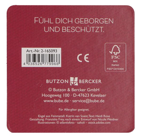 Produktbild: Engelfigur aus Metall - Himmlische Weihnachtszeit