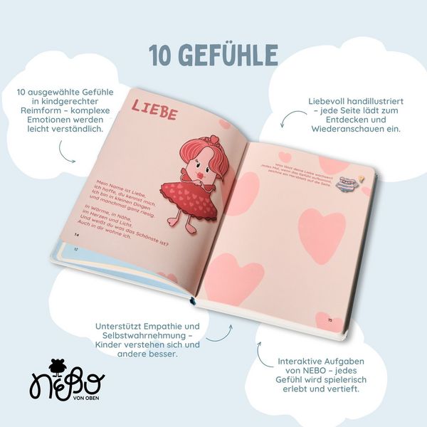 Produktbild: Das Kinderjournal mit NEBO von OBEN