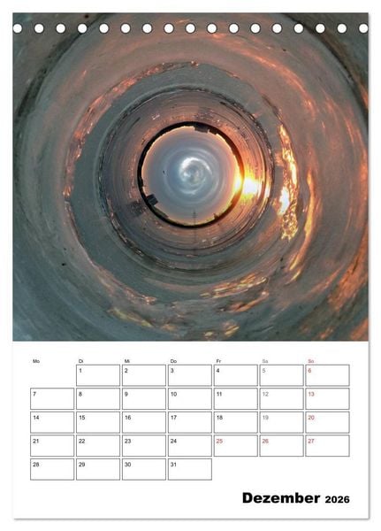 Produktbild: The tiny world of HAMBURG (Tischkalender 2026 DIN A5 hoch), CALVENDO Monatskalender