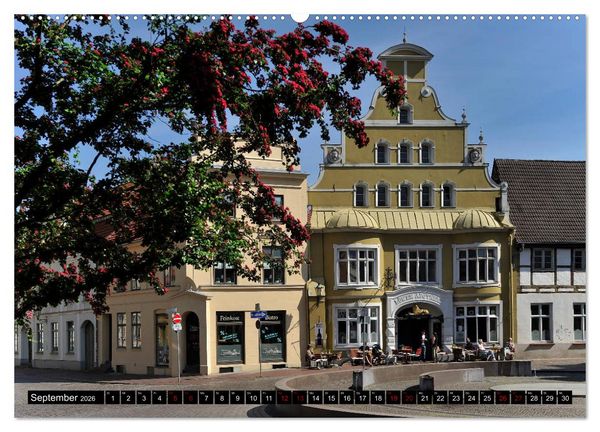 Produktbild: Ein Bummel durch die Hansestadt Wismar (hochwertiger Premium Wandkalender 2026 DIN A2 quer), Kunstdruck in Hochglanz