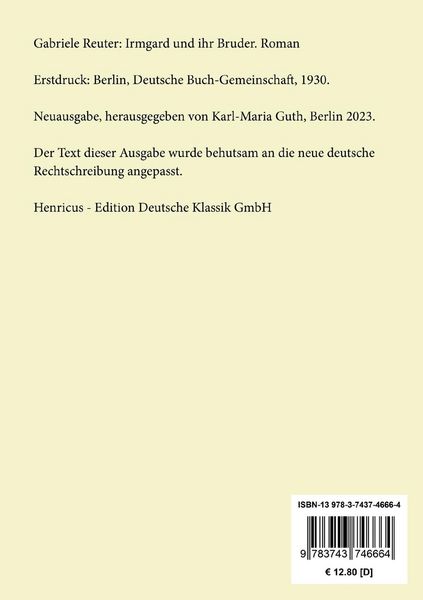 Produktbild: Irmgard und ihr Bruder