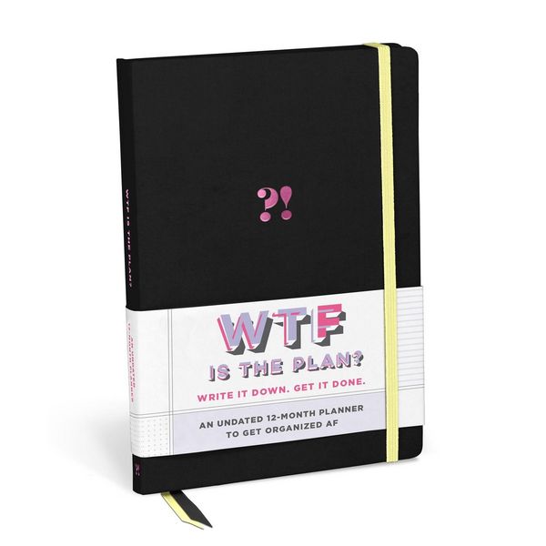 Produktbild: Wtf Undated Planner and Weekly Agenda Notebook