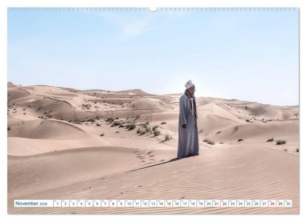 Produktbild: Oman - Ein Land aus 1001 Nacht (hochwertiger Premium Wandkalender 2026 DIN A2 quer), Kunstdruck in Hochglanz