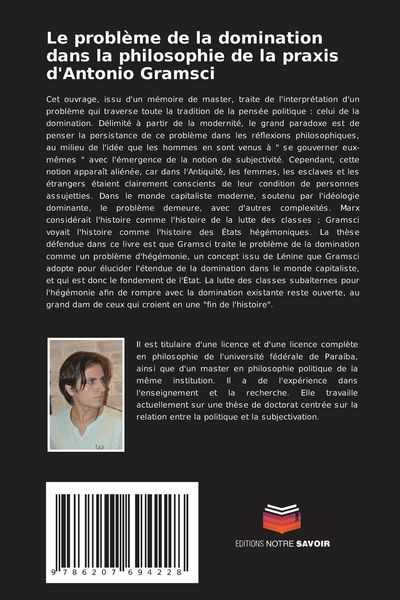 Produktbild: Le probl&egrave;me de la domination dans la philosophie de la praxis d'Antonio Gramsci