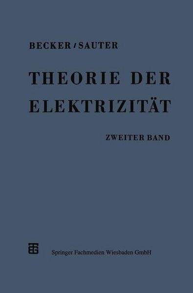 Produktbild: Theorie der Elektrizit&auml;t