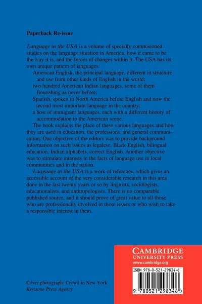 Produktbild: Language in the USA