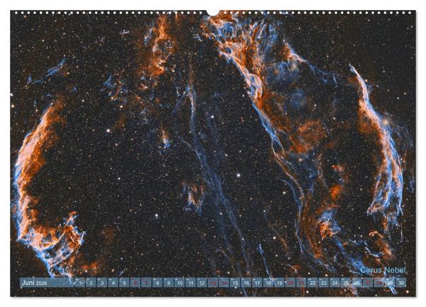 Produktbild: Deep Sky Kalender (hochwertiger Premium Wandkalender 2026 DIN A2 quer), Kunstdruck in Hochglanz