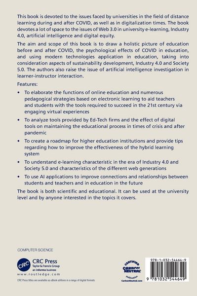 Produktbild: The Role of Sustainability and Artificial Intelligence in Education Improvement