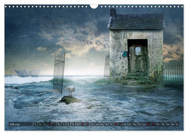 Produktbild: Willkommen im Reich der Fantasie (Wandkalender 2026 DIN A3 quer), CALVENDO Monatskalender