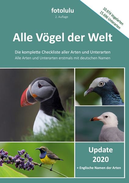Alle Vögel der Welt, Gebundene Ausgabe von Fotolulu, BoD – Books on Demand, 978-3-7526-8502-2