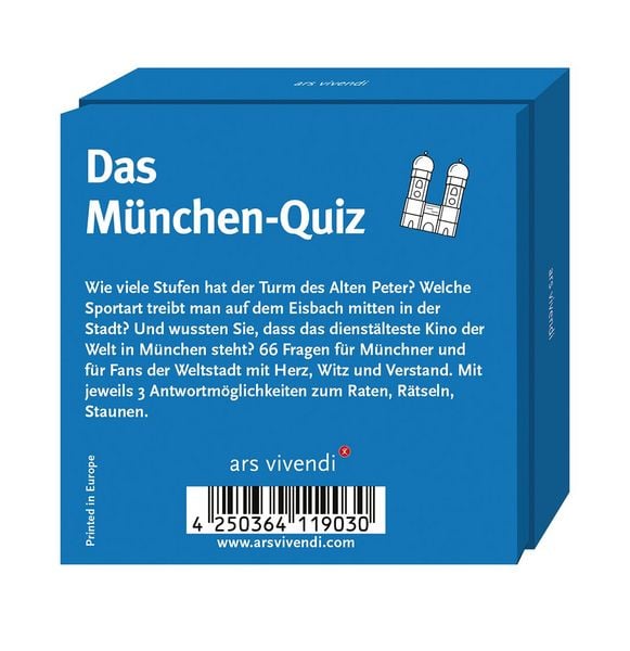 Produktbild: M&uuml;nchen-Quiz (Neuauflage)