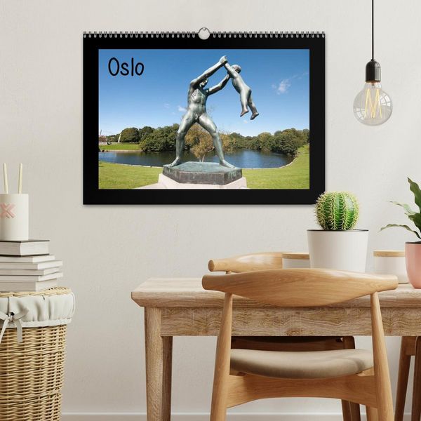 Produktbild: Oslo (Wandkalender 2026 DIN A3 quer), CALVENDO Monatskalender
