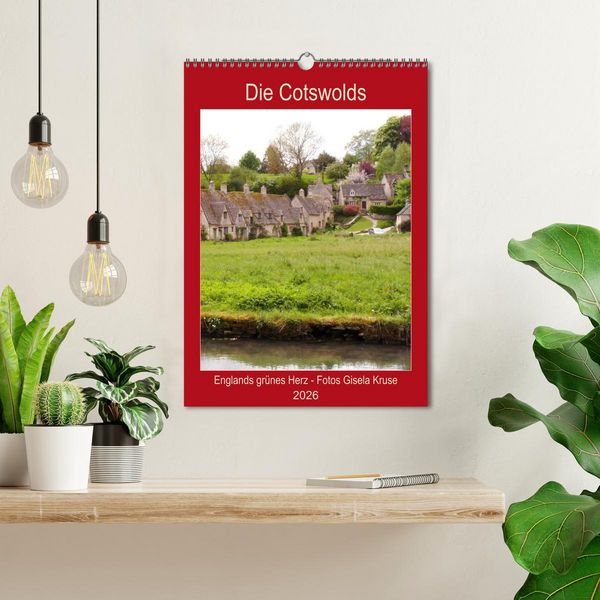 Produktbild: Die Cotswolds Englands gr&uuml;nes Herz (Wandkalender 2026 DIN A3 hoch), CALVENDO Monatskalender