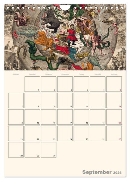 Produktbild: Zu den Sternen - mit Planerfunktion (Wandkalender 2026 DIN A4 hoch), CALVENDO Monatskalender