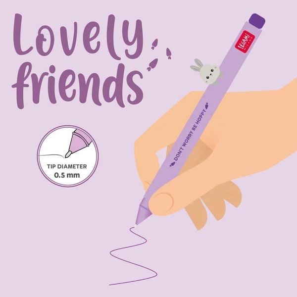 Produktbild: Legami Gelstift - Lovely Friends - Hase