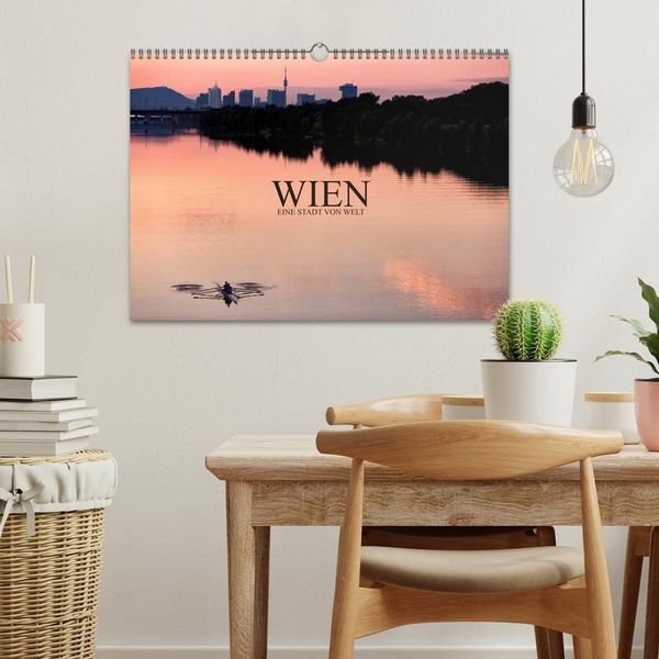 Produktbild: WIEN - EINE STADT VON WELT (Wandkalender 2026 DIN A3 quer), CALVENDO Monatskalender