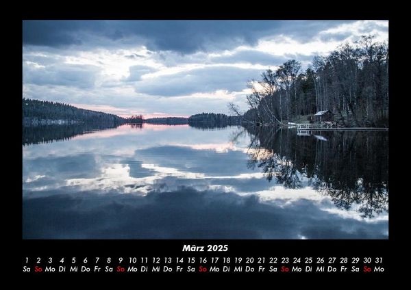 Produktbild: Seeblick 2025 Fotokalender DIN A3
