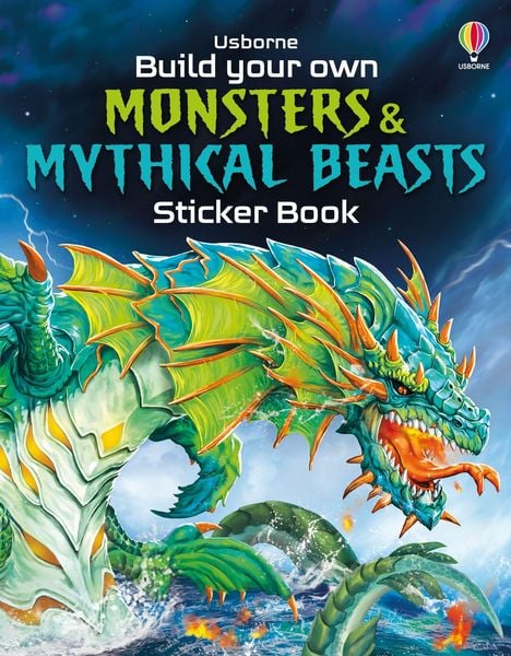Produktbild: Build Your Own Monsters and Mythical Beasts Sticker Book