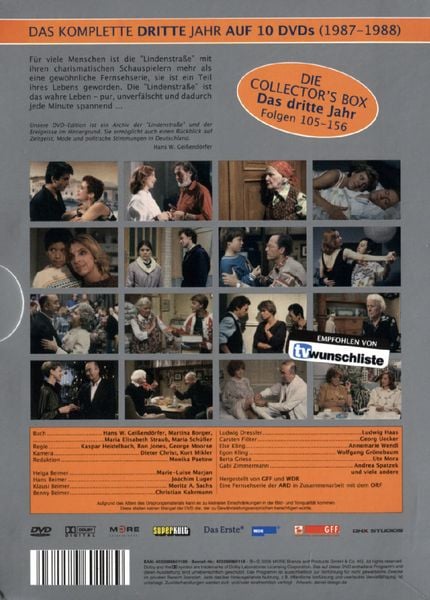 Produktbild: Lindenstra&szlig;e - Collector's Box 3/Folgen 105-156 [10 DVDs]