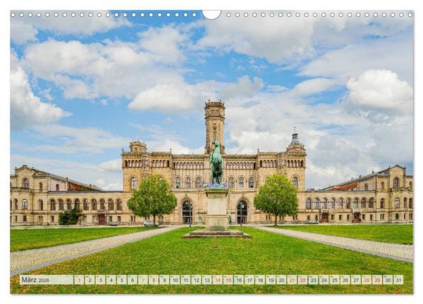 Produktbild: Hannover Stadtansichten (Wandkalender 2026 DIN A3 quer), CALVENDO Monatskalender