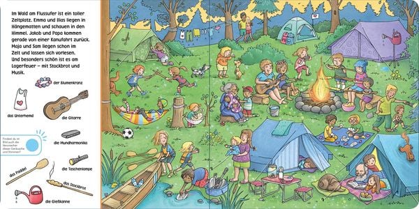 Produktbild: Hör mal (Soundbuch): Wimmelbuch: Am Wasser