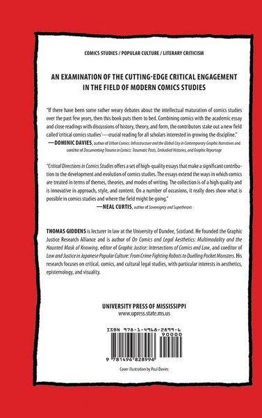 Produktbild: Critical Directions in Comics Studies