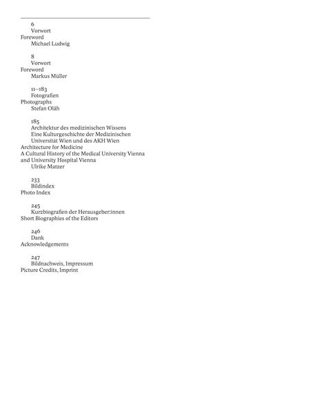 Produktbild: Architektur des medizinischen Wissens / Architecture for Medicine