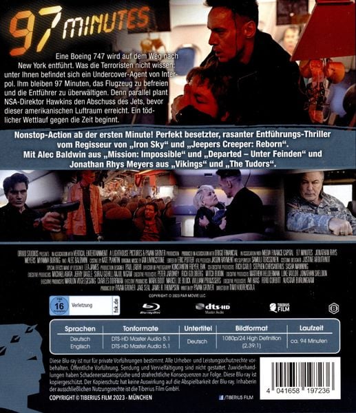 Produktbild: 97 Minutes (Blu-ray)