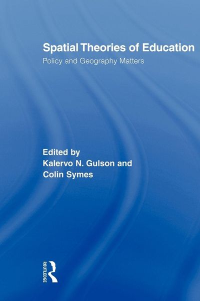Produktbild: Spatial Theories of Education