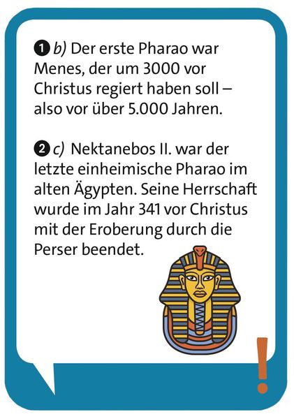 Produktbild: Pocket Quiz junior Altes &Auml;gypten