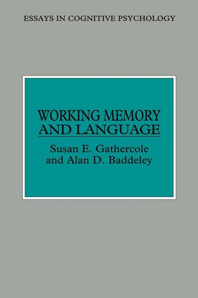 Produktbild: Working Memory and Language