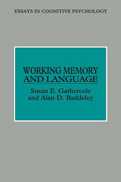 Produktbild: Working Memory and Language