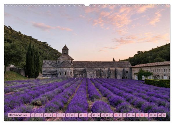 Produktbild: Provence, Lavendelzeit in S&uuml;dfrankreich (hochwertiger Premium Wandkalender 2026 DIN A2 quer), Kunstdruck in Hochglanz