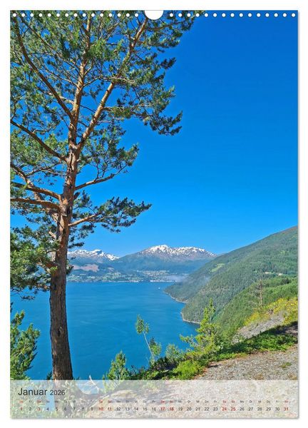 Produktbild: Unterwegs in Norwegen - Mit dem Wohnmobil an sch&ouml;nen Orten verweilen (Wandkalender 2026 DIN A3 hoch), CALVENDO Monatskalender