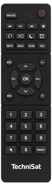 Produktbild: TechniSat DIGITRADIO 550 IR Tischradio DAB+, UKW MP3, USB, WLAN, UKW, Internetradio, DAB+, Bluetooth&reg; Akku-Ladefunktion, Weckfunktion Schwarz