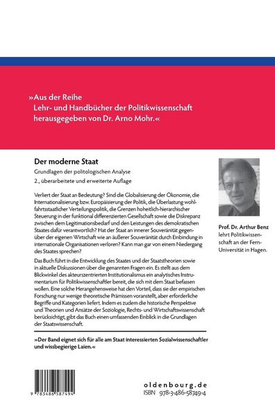 Produktbild: Der moderne Staat