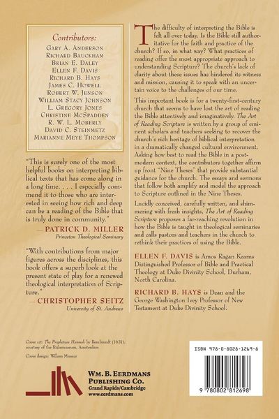Produktbild: The Art of Reading Scripture